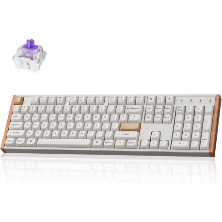 KEYBOARD WRL K10 HE SPECIAL ED/WHITE K10H-Q1 KEYCHRON