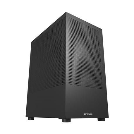 Fortron Case | S110-B | Black | M-ATX Mid Tower | Power supply included No