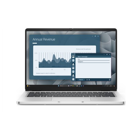 Dell Pro 14 PC14255 | Platinum Silver | 14 " | IPS | FHD+ | 1920 x 1200 pixels | Anti-glare | AMD Ryzen AI 7 | 350 | 16 GB | DDR
