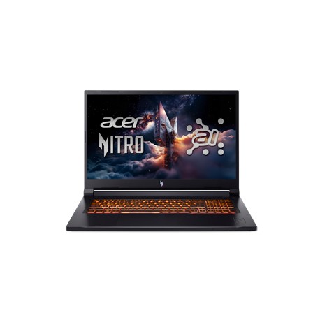 Acer | Nitro V 17 AI ANV17-41-R27Z | Obsidian Black | 17.3 " | IPS | QHD | 2560 x 1440 pixels | AMD Ryzen 7 | 260 | 32 GB | DDR5