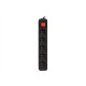 Lanberg Cable Power Strip 3M 5X French Outlets with Switch, Quality-Grade Copper | PS1-05E-0300-BK
