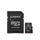 Kingston Canvas Select Plus | 128 GB | microSD | Flash memory class Class 10, UHS-I, U1/U3, video class 10/30, A1
