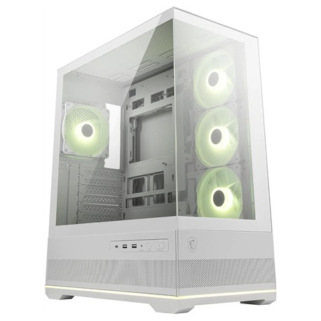 MSI | PC Case | MAG PANO 110R PZ WHITE | White | Mid-Tower | Power supply included No