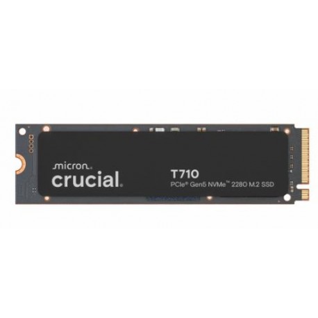 SSD|CRUCIAL|T710|4TB|M.2|PCIe Gen5|NVMe|Write speed 13800 MBytes/sec|Read speed 14900 MBytes/sec|TBW 2400 TB|CT4000T710SSD5