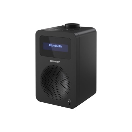 Sharp DR-430(BK) Digital Radio, FM/DAB/DAB+, Bluetooth 5.0, Midnight Black | Sharp | Digital Radio | DR-430(BK) | Bluetooth | Mi
