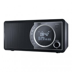 Sharp DR-450(BK) Digital Radio, FM/DAB/DAB+, Bluetooth 4.2, Alarm function, Midnight Black | Sharp | Digital Radio | DR-450(BK) 