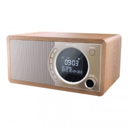 Sharp DR-450(BR) Digital Radio, FM/DAB/DAB+, Bluetooth 4.2, Alarm function, Brown | Sharp | Digital Radio | DR-450(BR) | Bluetoo