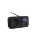 Sharp DR-P420(BK) Tokyo Portable Digital Radio, FM/DAB/DAB+, Bluetooth 5.0, USB or Battery Powered, Midnight Black | Sharp | Tok