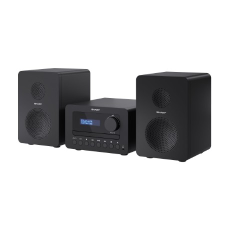 Sharp XL-B520D(BK) Tokyo Hi-Fi Micro System 2.0, FM/DAB/DAB+/USB, CD, Bluetooth 5.0, Aux-in, Black | Sharp | Tokyo Hi-Fi Micro S
