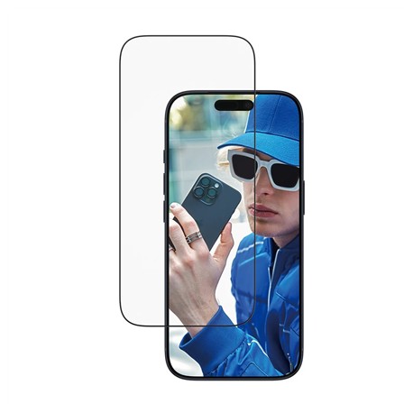 PanzerGlass Screen protector | Apple | iPhone 17 Pro | Glass | Transparent | Ultra-Wide Fit w. EasyAligner