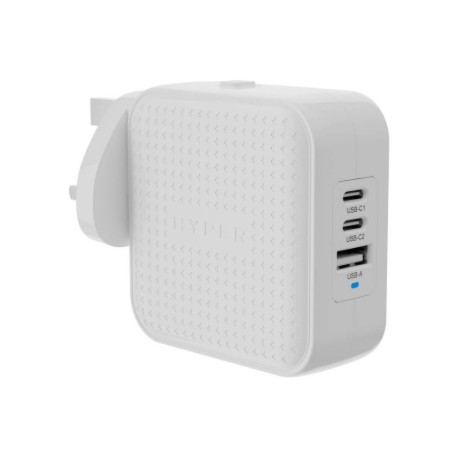 Hyper HyperJuice 70W USB-C GaN Travel Charger (3C+1A) - White | Hyper