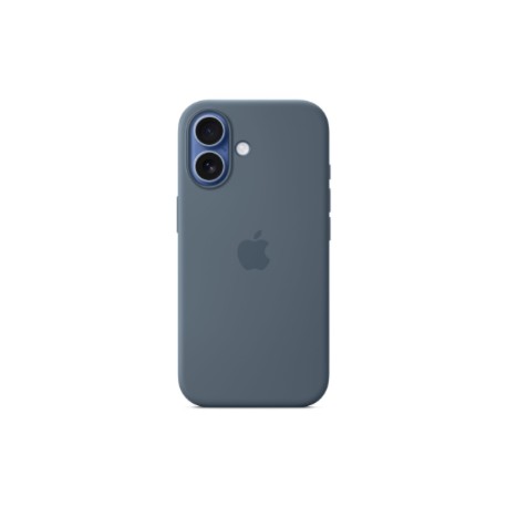 Apple iPhone 17 Silicone Case with MagSafe - Anchor Blue | Apple