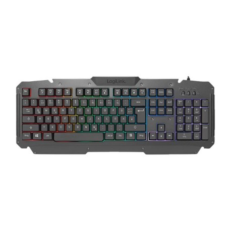 Logilink | Gaming-Set, keyboard, mouse and mouspad | ID0185 | Metal | Keyboard, Mouse and Pad Set | Wired | Mouse included | DE 