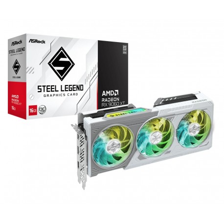 Graphics Card|ASROCK|AMD|Radeon RX 9060 XT|16 GB|GDDR6|128 bit|PCI Express x16 5.0|Active|RX9060XTSL16GO