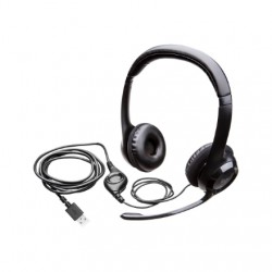 Logitech | Computer headset | H390 | Built-in microphone | USB Type-A | Black