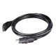 CABLE HDMI TO HDMI 2M/M/M CAC-1360 CLUB3D