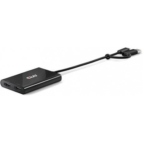 I/O ADAPTER USB-C TO HDMI/DUAL CSV-1475 CLUB3D