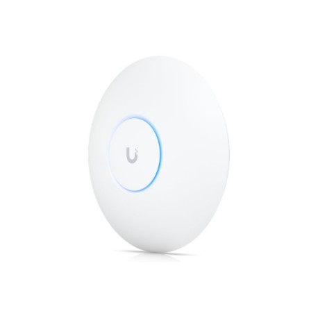 Ubiquiti U7 Ceiling-mount WiFi 7 AP with 6 GHz support, 2.5 GbE uplink, 9.3 Gbps over-the-air speed, and 300+ client capacity, 5