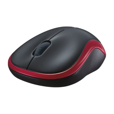 Logitech | Mouse | M185 | Wireless | Red
