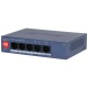 Switch|DAHUA|DH-CS4005-4ET1GT-36|Type L2|PoE ports 4|40 Watts|CS4005-4ET1GT-36