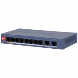 Switch|DAHUA|DH-CS4010-8ET2GT-60|PoE ports 8|60 Watts|CS4010-8ET2GT-60