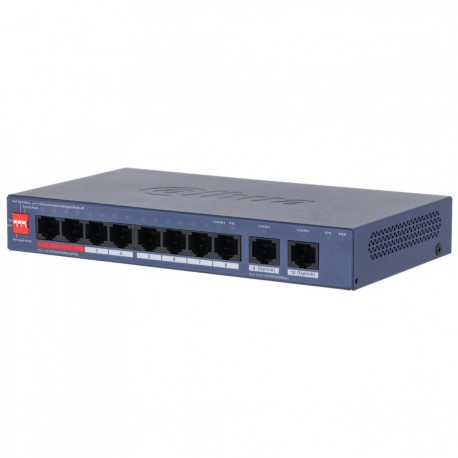 Switch|DAHUA|DH-CS4010-8ET2GT-110|Type L2|PoE ports 8|110 Watts|CS4010-8ET2GT-110