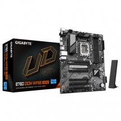Gigabyte B760 DS3H WF6E GEN5 | Processor family Intel | Processor socket LGA1700 | DDR5 | Supported hard disk drive interfaces M