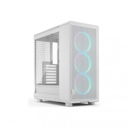 Fractal Design Case | Epoch | White TG RGB Clear Tint | ATX | Power supply included No