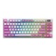MSI FORGE GK600 TKL WIRELESS VIOLET | Gaming keyboard | Wireless | US | 2.4 GHz Wireless, Bluetooth, USB 2.0 | Mechanical Linear