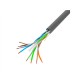 Lanberg LAN Cable Cat.6 UTP, Solid CU Fluke Passed | LCU6-12CU-0305-S | 305 m