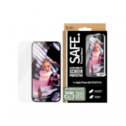 PanzerGlass Screen protector | Apple | iPhone 16e/14/13/13 Pro | Glass | Transparent | Ultra-Wide Fit W. Aligner