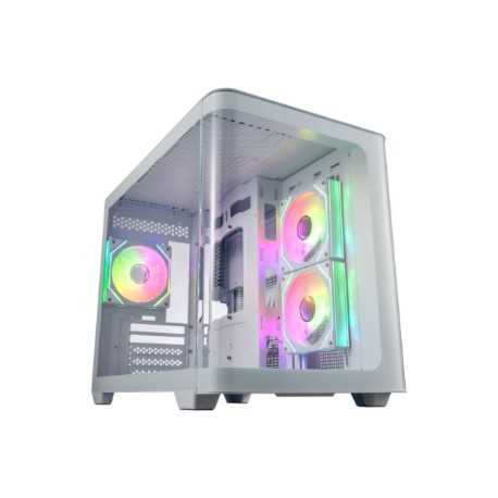 FSP Case | S380 | White | Mid Tower | Power supply included No