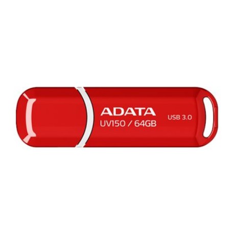 ADATA | UV150 | 64 GB | USB 3.0 | Red