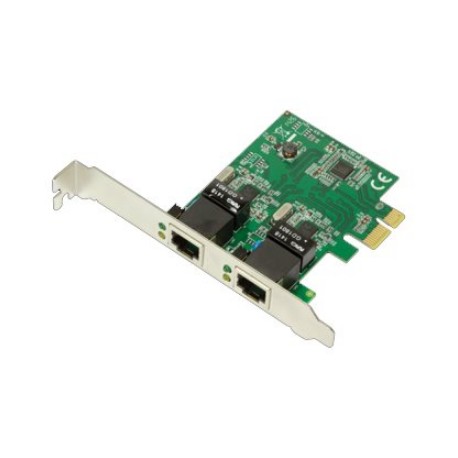 Logilink PC0075, 2-port Gigabit PCI Express network card | Logilink | 2 x Gigabit Lan (RJ 45) | PCIe