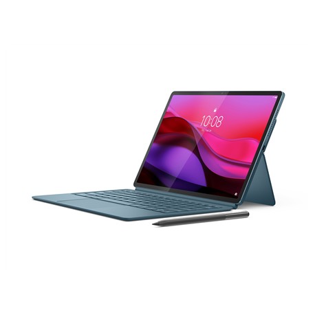 Lenovo Yoga Tab Plus 12.7 3K Touch Snapdragon 8/16GB/256GB/Qualcomm Adreno 750/Android 14/ENG kbd/Tidal Teal/FP/2Y Warranty | Le