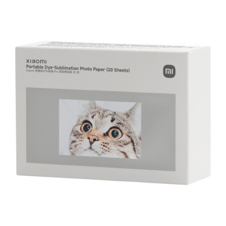 Xiaomi Portable Dye-Sublimation Photo Paper (20 Sheets) | Xiaomi
