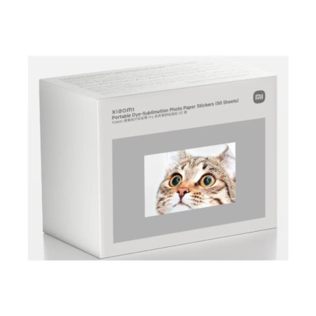 Xiaomi Portable Dye-Sublimation Photo Paper Stickers (50 Sheets) | Xiaomi