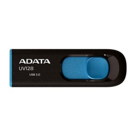 ADATA | UV128 | 64 GB | USB 3.0 | Black/Blue