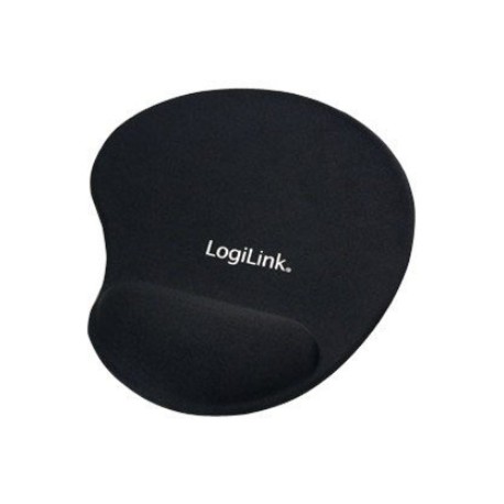 Mousepad with Gel Wrist Rest Support, | Logilink | ID0027 | Black