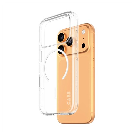 PanzerGlass Flagship Case | Back cover | Apple | iPhone 17 Pro | Recycled plastic | Transparent | Urban Explorer w. White MagSaf