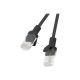 Lanberg | Patchcord CAT.5E UTP | PCU5-10CC-0050-BK | 0.5 m | Black