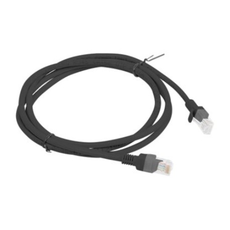 Lanberg | Patch cable - CAT 5e | RJ-45 - male | RJ-45 - male | 1.5 m | Black | Black