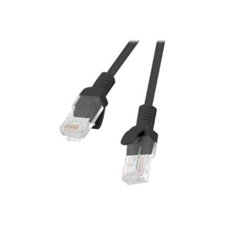 Lanberg | Patchcord CAT.5E UTP | PCU5-10CC-1500-BK | 15 m | Black