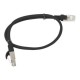 Lanberg | Patchcord CAT.6 UTP | PCU6-10CC-0050-BK | 0.5 m | Black