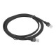 Lanberg | Patchcord CAT.6 UTP | PCU6-10CC-0200-BK | 2 m | Black