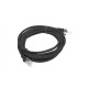 Lanberg | Patchcord CAT.6 UTP Fluke Passed | PCU6-10CC-0300-BK | 3 m | Black