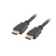 Lanberg | HDMI V1.4 Cable CCS | CA-HDMI-11CC-0010-BK | 1 m | Black