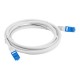 Lanberg | Patchcord Cat.6A S/FTP LSZH CCA Fluke Passed | PCF6A-10CC-0050-S | 0.5 m | Grey