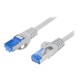 Lanberg | Patchcord Cat.6A S/FTP LSZH CCA | PCF6A-10CC-0100-S | 1 m | Grey