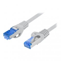 Lanberg | Patchcord Cat.6A S/FTP LSZH CCA | PCF6A-10CC-0100-S | 1 m | Grey